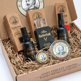 Captain Fawcett, barberism, beard, Moustache, oil, wax, balm, perfume, 