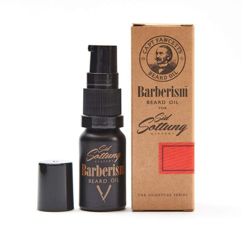 Captain Fawcett, barberism, beard, Moustache, oil, wax, balm, perfume, 