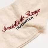 Captain Fawcett shave towel, hand towel