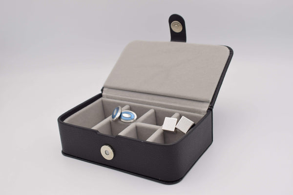 cufflink case, cufflink accessory case, men's jewellery case