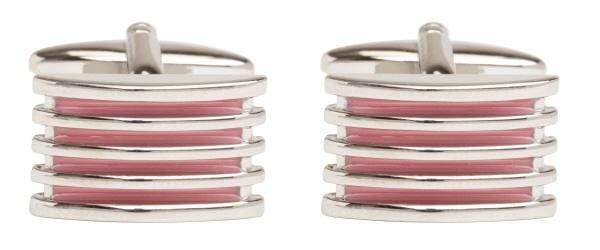 Ribber cufflink pink