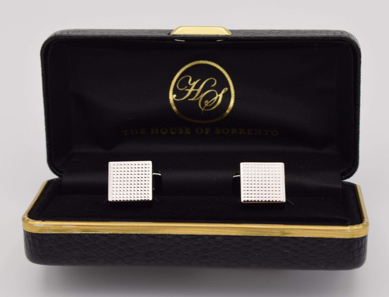 David Aster cufflink, square cufflink