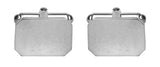 Sterling silver cufflinks, 925 silver cufflink, rectangle