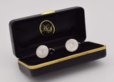 David Asster Round Swirl Cufflinks