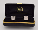 David Aster Zigzag Cufflinks, Squared