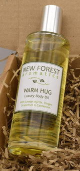 New Forest Aromatics Warm Hug body oil