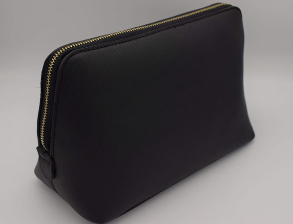 Makeup bag, cosmetics bag black